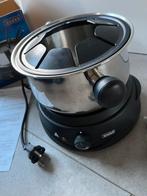 Electrische fondue pan, Ophalen of Verzenden, Zo goed als nieuw, Elektrisch, Fonduepan