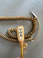 Vintage retro Vox coil electrische gitaar kabel guitar cable, Muziek en Instrumenten, Instrumenten | Toebehoren, Elektrische gitaar