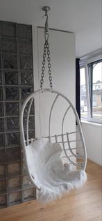 Witte Rotan Hangstoel met Kussen - Sissy-Boy Homeland, Ophalen