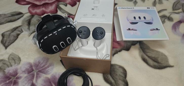 Meta Quest 3 - VR 512Gb, Spelcomputers en Games, Virtual Reality, Zo goed als nieuw, Overige platformen, Ophalen of Verzenden