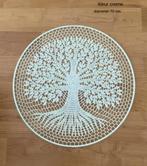 Mooie gehaakte levensboom mandala, diameter 70 cm, Huis en Inrichting, Woonaccessoires | Wanddecoraties, Ophalen, Nieuw