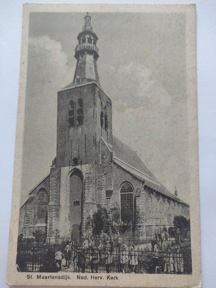 J1812 Sint Maartensdijk, Verzamelen, Ansichtkaarten | Nederland, Noord-Holland, 1920 tot 1940, Ophalen of Verzenden