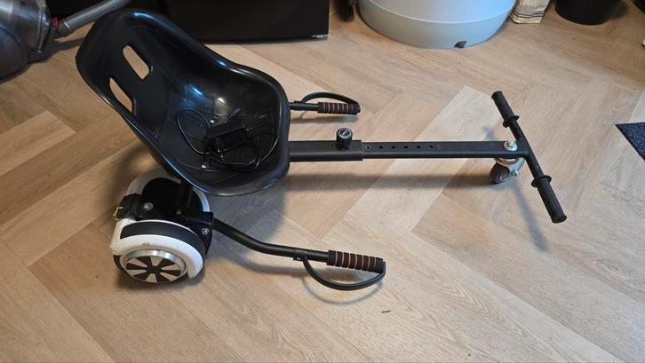 Hoverboard met Kart Zitje, Kinderen en Baby's, Speelgoed | Buiten | Rolschaatsen, Gebruikt, Dames, Heren, Kinderen, Verstelbaar