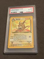 Raichu Holo Fossil PSA 6, Ophalen of Verzenden, Gebruikt, Losse kaart, Foil