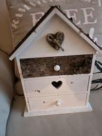 Houten Huisje met Hartjes - Riviera Maison Stijl, Ophalen of Verzenden