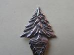 Verzilverd lepeltje Den / Spar / Kerstboom, Antiek en Kunst, Verzenden