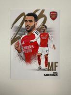 Mikel Merino Futera FX Arsenal 2024-25, Ophalen of Verzenden, Nieuw, Buitenlandse clubs, Poster, Plaatje of Sticker