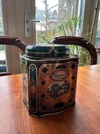 Donkergroen theeblik Pickwick, Verzamelen, Blikken, Ophalen of Verzenden, Gebruikt, Thee, Douwe Egberts