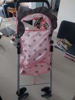 Roze Poppenbuggy met Stippen, Ophalen of Verzenden, Gebruikt, Meisje