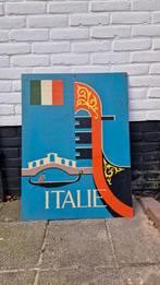 Italië bord-schilderij  moet weg, Ophalen of Verzenden