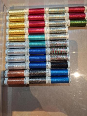 Güterman Sulky Metallic 200 Mtr. 36,stuk of Per Stuk beschikbaar voor biedingen