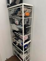 JONAXEL dubbel ladekastje van IKEA, wit, Ophalen, Zo goed als nieuw, 25 tot 50 cm, Minder dan 100 cm