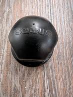 Wielmoerdoppen Scania zwart kunststof, Ophalen