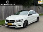 Mercedes-Benz CLA-klasse 200 Prestige Panoramadak Xenon PDC!, Voorwielaandrijving, Gebruikt, Leder en Stof, Wit