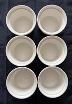 Witte ovenschaaltjes, Ophalen of Verzenden, Zo goed als nieuw, Porselein, Bord(en)