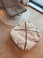 Kelim poef, marokkaanse kussen, Ophalen of Verzenden, Zo goed als nieuw, Vierkant, 50 tot 75 cm