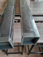 2x verduisterings rolgordijnen zwart, Ophalen of Verzenden, Nieuw, Zwart, 200 cm of meer