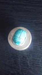 vintage snuif/pillendoosje Egypte scarabee, Ophalen of Verzenden, Gebruikt