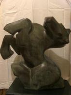 Groot Brons Paard, Antiek en Kunst, Ophalen, Brons