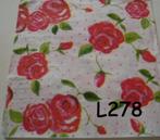 OPRUIMING servetten decoupage – rozen L278 – 7x, Verzenden, Nieuw, Materiaal