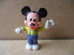 adv9826 mickey mouse poppetje 4, Verzamelen, Ophalen, Mickey Mouse, Gebruikt, Beeldje of Figuurtje