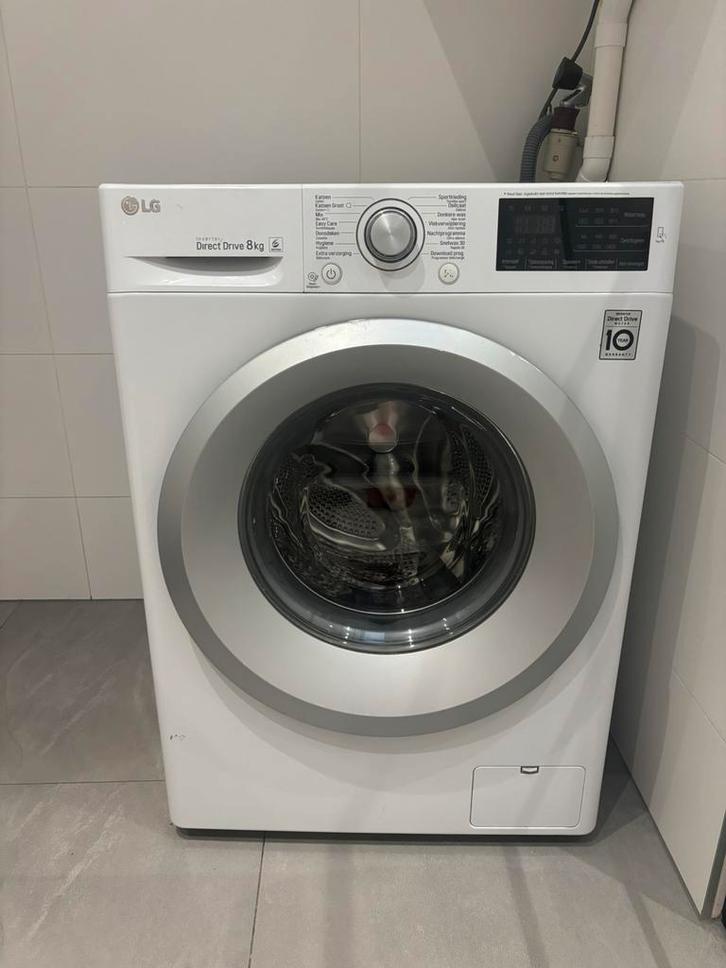 LG Direct Drive wasmachine, Witgoed en Apparatuur, Wasmachines, Zo goed als nieuw, 85 tot 90 cm, 1200 tot 1600 toeren, Ophalen of Verzenden