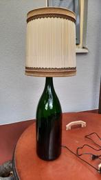Vloerlamp tafellamp fles uniek object,lees de beschrijving, Ophalen of Verzenden, Zo goed als nieuw