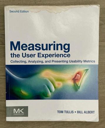 Tullis & Albert - Measuring the User Experience beschikbaar voor biedingen