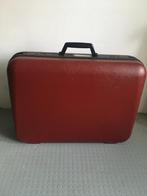 Koffer Delsey met slot hardcase Rood , Sieraden, Tassen en Uiterlijk, Koffers, Verzenden, Hard kunststof, Slot