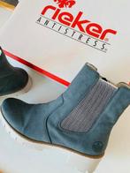 Rieker laarzen zgan mt 40, Kleding | Dames, Schoenen, Blauw, Lage of Enkellaarzen, Ophalen of Verzenden, Zo goed als nieuw