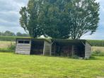 Gratis: 2 schuilstallen/inloopstallen voor vee + ruif en bak, Dieren en Toebehoren, Stalling en Weidegang, Weidegang