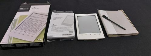 (818) Sony Reader incl. hoesje met lampje, Computers en Software, E-readers, Gebruikt, 6 inch of minder, 4 GB of minder, Touchscreen
