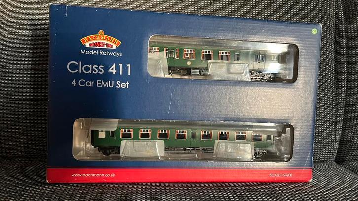 Bachmann 4CEP EMU Treinstel, Hobby en Vrije tijd, Modeltreinen | Overige schalen, Zo goed als nieuw, Gelijkstroom, Overige merken