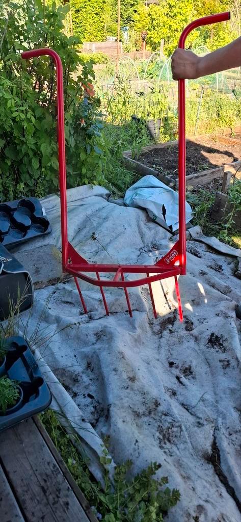 Woelvork POLET 5 tanden, Tuin en Terras, Overige Tuin en Terras, Zo goed als nieuw, Ophalen