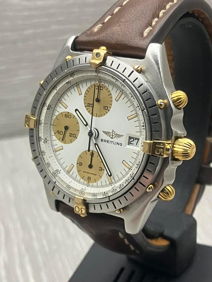 Breitling Chronomat, Sieraden, Tassen en Uiterlijk, Horloges | Heren, Gebruikt, Breitling, Staal, Ophalen of Verzenden