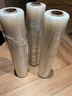 Wikkel folie 3 rollen, Ophalen, Zo goed als nieuw, 15 m² of meer, Folie