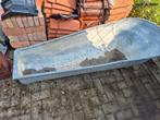 Zinken badkuip met gaten te koop voor een leuke plantenbak, Tuin en Terras, Ophalen, Zo goed als nieuw