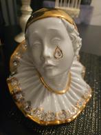 Vintage Limoges Pierrot Clown 24 karaats, Ophalen of Verzenden, Zo goed als nieuw, Figuurtje