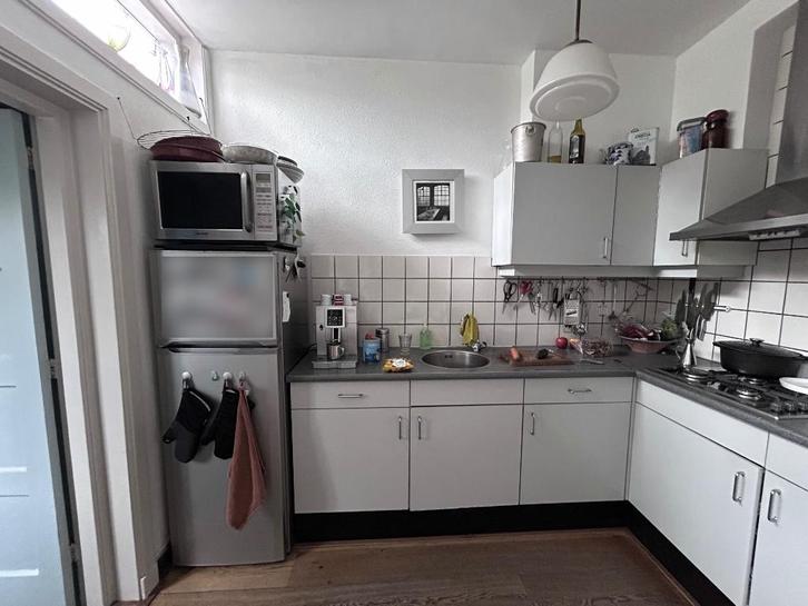 Lichtgrijze Bribus Keuken, Huis en Inrichting, Keuken | Complete keukens, Gebruikt, Hoekkeuken, Grijs, Kunststof, Ophalen