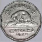 Canada - 5 cent 1949 - circulated, Postzegels en Munten, Munten | Amerika, Verzenden, Noord-Amerika, Losse munt
