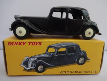 Citroen Traction 11BL zwart nr: 24N van Dinky Toys 1/43