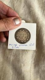 Franse zilveren penning 1858, Ophalen, Frankrijk, Overige waardes, Zilver