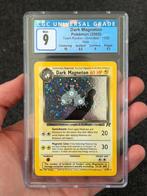 Pokémon CGC 9 Dark Magneton Holo #11 Team Rocket series, Ophalen of Verzenden, Zo goed als nieuw, Losse kaart, Foil