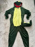 Dino onesie maat 140 als nieuw!!, Kinderen en Baby's, Carnavalskleding en Verkleedspullen, Ophalen of Verzenden, Zo goed als nieuw