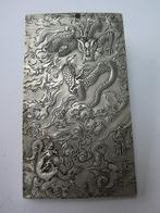 Oud Chinees amulet van Tibet zilver 0781#, Antiek en Kunst, Ophalen of Verzenden