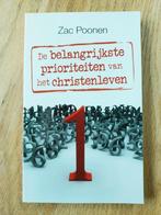 De belangrijkste prioriteiten vh christenleven; Zac Poonen, Ophalen of Verzenden, Nieuw, Zac Poonen, Christendom | Protestants