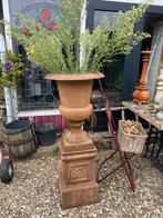 Gietijzeren Kelk op Sokkel - 122cm Hoog, Ophalen, Gebruikt, Nvt, Nvt