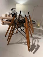 3 x Onderstel hout eames stoel, Ophalen, Gebruikt, Metaal, Drie