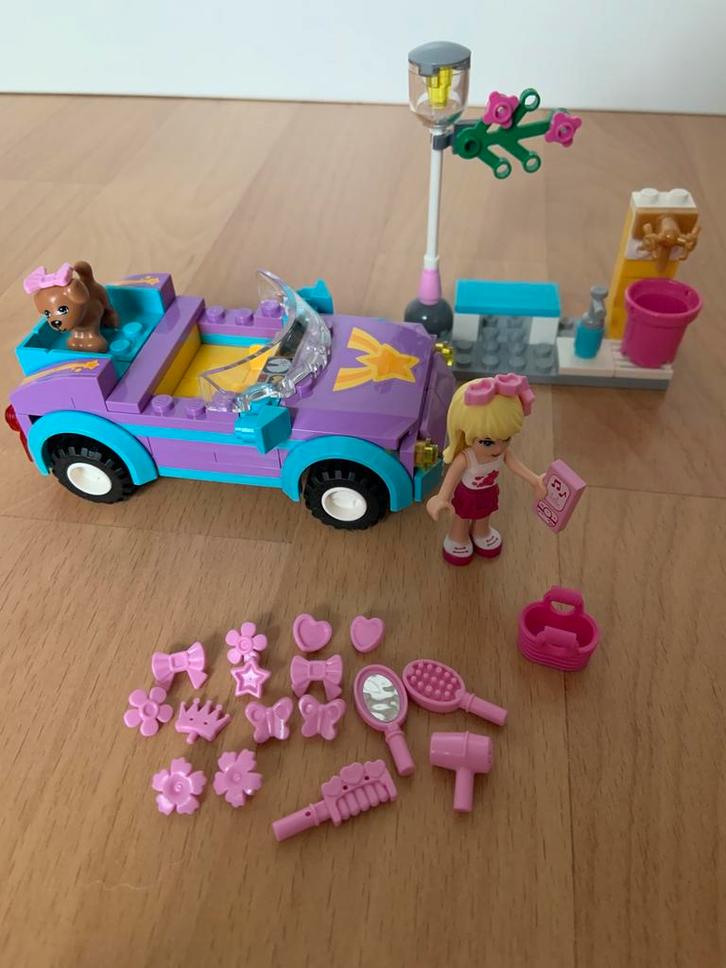 LEGO Friends Stephanie’s Cabriolet - 3183 (COMPLEET), Kinderen en Baby's, Speelgoed | Duplo en Lego, Zo goed als nieuw, Lego, Complete set