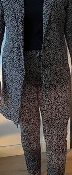 Zoso Pak Lange Blazer & Broek - Maat L 42, Kostuum of Pak, Zwart, Maat 42/44 (L), Ophalen of Verzenden